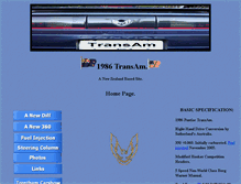 Tablet Screenshot of 86transam.com